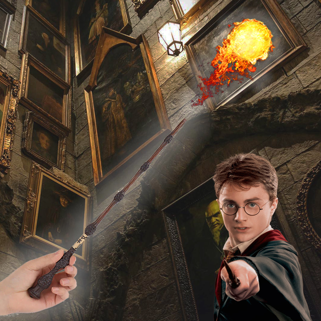 Waouh une baguette magique qui lance des flammes 😱🔥 #harrypotter, By  L'univers Harry Potter